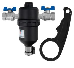 KOMPLET FILTR MAGNETYCZNY, SEPARATOR ZANIECZYSZCZEŃ - DN25 (1)