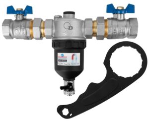 KOMPLET FILTR MAGNETYCZNY, SEPARATOR ZANIECZYSZCZEŃ - DN32 (1 1/4)