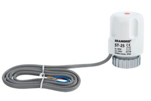 SIŁOWNIK TERMOELEKTRYCZNY DIAMOND 230 V, 3,5W (ZL-2041)