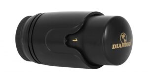 GŁOWICA TERMOSTATYCZNA MODEL 404 CZARNA, EN215, DIAMOND