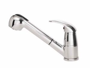 BATERIA MECH.ZLEWOZMYWAKOWA Z NATRYSKIEM, EN 817, CYPR. CHROM