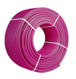 RURA WIELOWARSTWOWA PE-RT/EVOH/PE-RT DIAMOND MAGENTA 16x2 (ZWÓJ 600m) -PAKOWANIE FOLIA