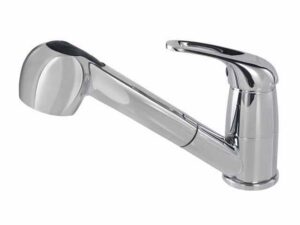 BATERIA MECH.ZLEWOZMYWAKOWA Z NATRYSKIEM, EN 817, FIDŻI. CHROM