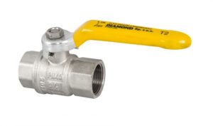 KUREK KULOWY DO INSTALACJI GAZOWYCH, TYP2200, CE15, EN 331, DN32 (1 1/4), Rp/Rp