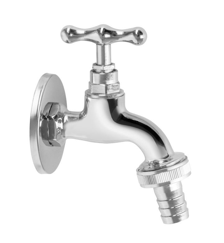 ZAWÓR WYPŁYWOWY DN15 (1/2) ZE ZŁĄCZKĄ DO WĘŻA EN-200,CHROM