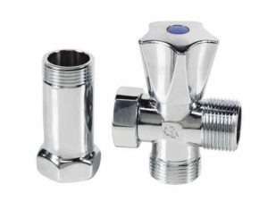 ZAWÓR ZAPOROWY, KĄTOWY PN-M-75002-DN15-K (DN20)(3/4x3/4x3/4),GRZYB.3-DROG.CH/PRZEDŁUŻKA, EN 1254-4, (DN20)(3/4x3/4)CH