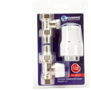 ZESTAW TERMOSTATYCZNY, EN215/PN-M-75002- DN15- F-P, PROSTY