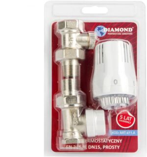 ZESTAW TERMOSTATYCZNY, EN215/PN-M-75002- DN15- F-P, PROSTY