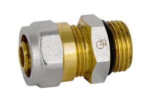 ŁĄCZNIK, EN 1254-3, 1/2x16 DO ROZDZIELACZA PEX-AL-PEX Z MOŚ. WYJM.KOŃCÓWKA