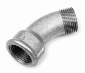 ŁUK 45 WZ, PN-EN 10242,G4/45, 1.1/2 (40) Zn, A, OCYNK