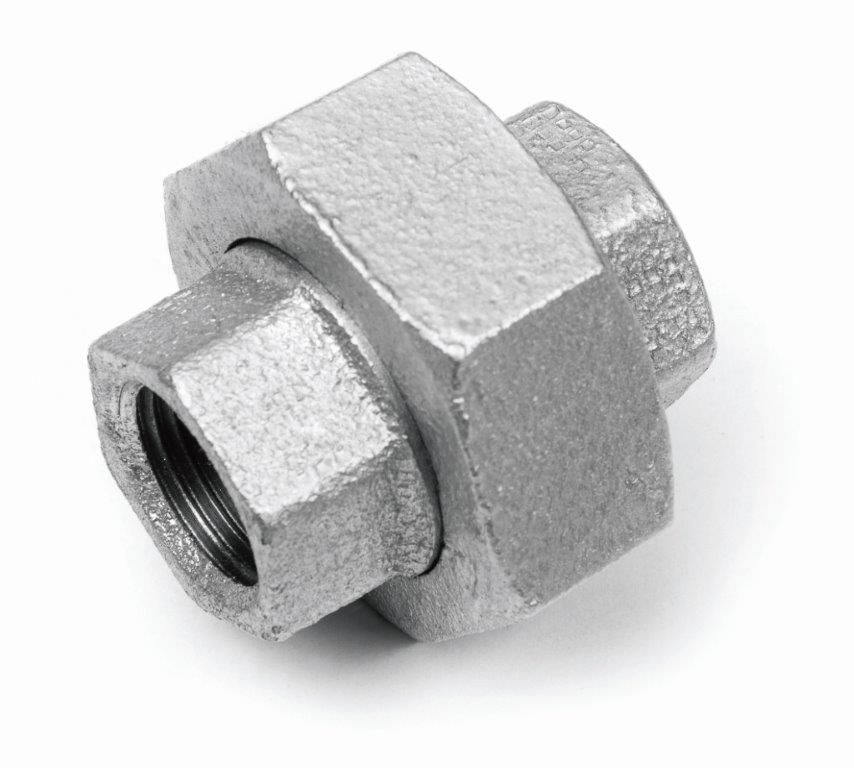 DWUZŁĄCZKA PŁASKA, PN-EN 10242,U1, 1.1/4 (32) Zn, A, ŚRUBUNEK PROSTY, OCYNK