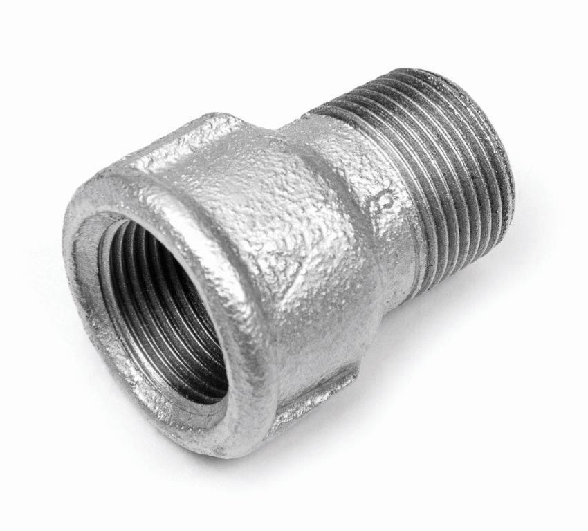ZŁĄCZKA ,PN-EN 10242,M4, 3/4 (20) Zn, A, PRZEDŁUŻKA, OCYNK
