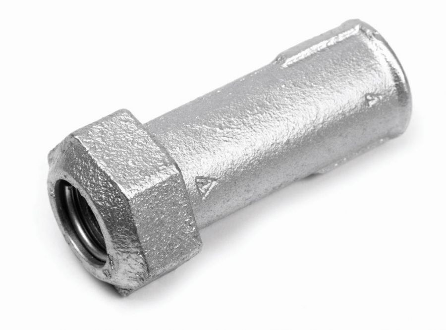 ZŁĄCZKA ,PN-EN 10242,N4, 1 (25) Zn, A, ZŁĄCZKA Z ZACISKIEM JEDNOSTRONNYM WZMOCNIONYM, OCYNK