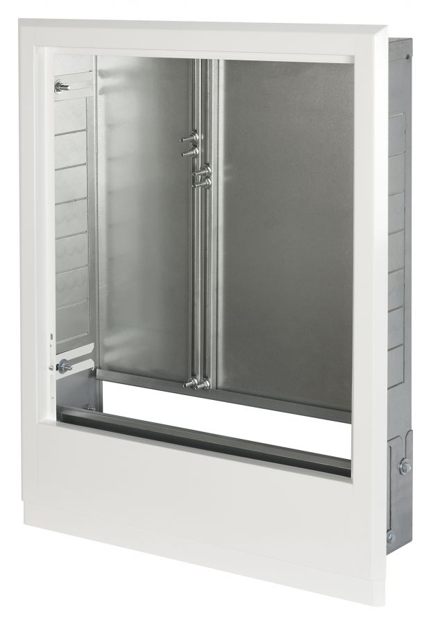 OBUDOWA METALOWA PODTYNK.BIAŁA - RAMKA 45st. W575-665/S440/G110-175- 6 obwodów(ORP-1R)
