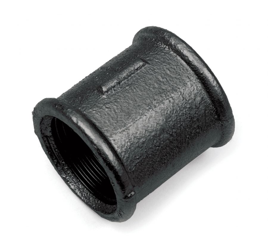 ZŁĄCZKA, PN-EN 10242, M2, 1.1/4 (32) Fe, A MUFA, KSZ.CZARNA