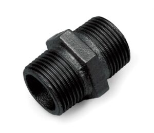 ZŁĄCZKA, PN-EN 10242, N8, 1/2 (15) Fe, A NYPEL, KSZ.CZARNA