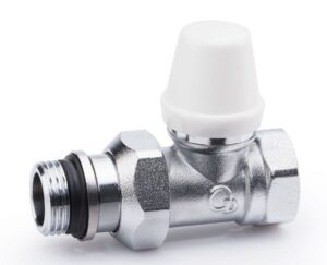 ZAWÓR F 15 PS PN-M-75002 GRZEJNIKOWY 1/2 ODCINAJĄCY PROSTY