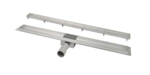 ODPŁYW LINIOWY PODŁOGOWY ZE STALI NIERDZEWNEJ 700 mm-POD PŁYTKĘ HYDRO, Z SYFONEM