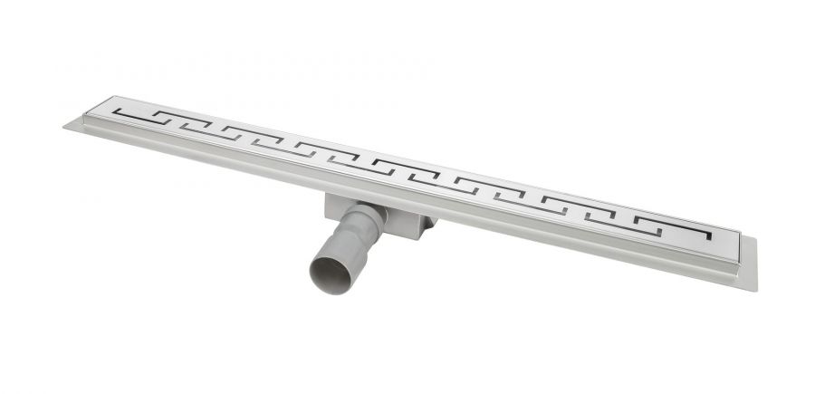 ODPŁYW LINIOWY PODŁOGOWY ZE STALI NIERDZEWNEJ 1000 mm- HYDRO, Z SYFONEM