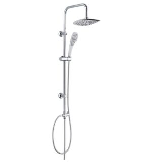 ZESTAW NATRYSKOWY MODERN Z DESZCZOWNICĄ 180x230 mm, EN1112 Z PRZEWODEM NATRYSKOWYM  (G1/2)