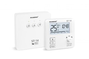 REGULATOR TEMPERATURY: TYGODNIOWY, PROGRAMOWALNY, BEZPRZEWODOWY NEW (3021RT)