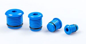 KOREK DO PRÓB SZCZELNOŚCI DO RUR WIELOWARSTWOWYCH PEX/AL/PEX 16x2,0mm NIEBIESKI