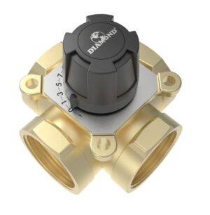 ZAWÓR REGULACYJNY 4-DROGOWY, DN-40 (1 1/2)