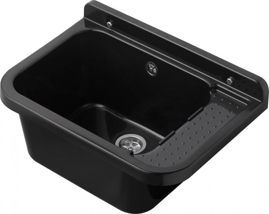 KOMORA GOSPODARCZA 50x34x21 - CZARNA