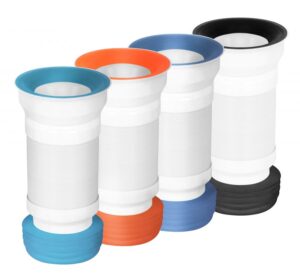RURA ODPŁYWOWA DO WC 110*310-550 mm NIAGARA ELASTYCZNA Z TWORZYWA, POMARAŃCZOWY
